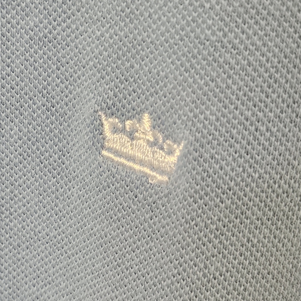 Peter Millar Crown Finish Stretch Cotton Polo Shirt  - Crown Logo - Size XL - Picture 3 of 6